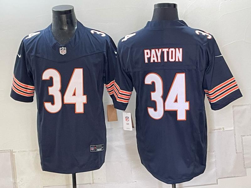 Men 2026 Chicago Bears #34 Payton blue Nike Limited NFL Jersey 1005002